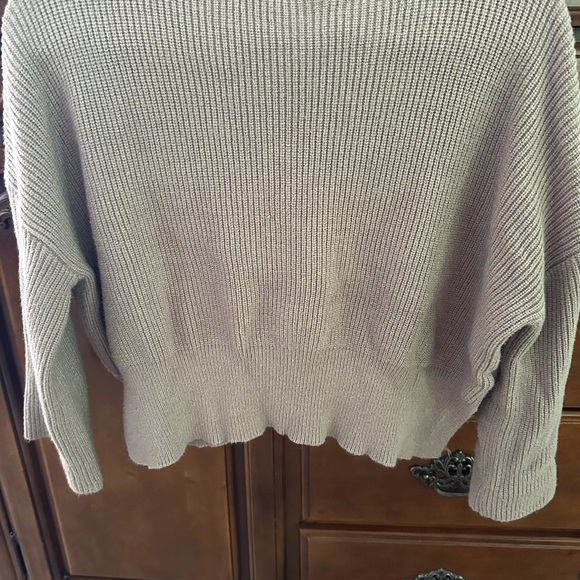 Women's Sincerely Jules Brown Crew Neck Sweater. - Picture 10 of 11